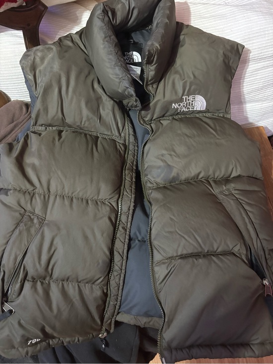 The North Face Other - The North Face Olive Green Men’s Puffer Vest